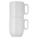 Biele porcelánové hrnčeky v súprave 2 ks 380 ml Barista – WMF