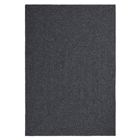 Kusový koberec Braided 105550 Dark Grey – na ven i na doma - 80x200 cm NORTHRUGS - Hanse Home ko