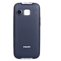 EVOLVEO EasyPhone XD, mobilný telefón pre seniorov s nabíjacím stojanom (modrá farba)