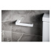 Biely kovový držiak na toaletný papier Sapho Pirenei
