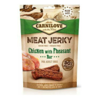 Carnilove Dog Jerky Chicken with Pheasant Bar 100g + Množstevná zľava