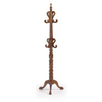 Estila Rustikálny luxusný vešiak M-VINTAGE z masívneho dreva tmavohnedej farby s vyrezávaním 190