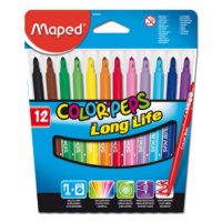 Detské fixky Maped Color´ Peps- 12 farieb