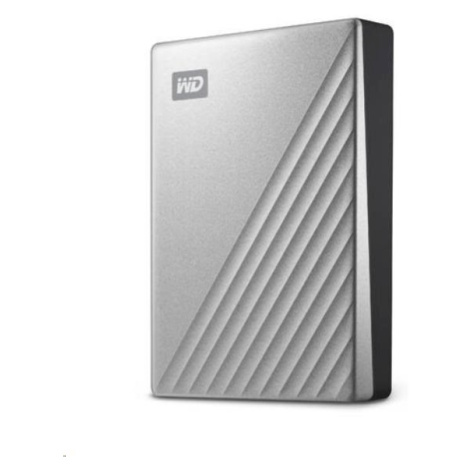 WD My Passport ULTRA 4TB Ext. 2.5" USB3.0 Silver for MAC USB-C Western Digital