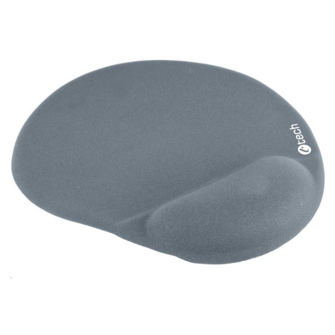 Podložka pod myš gélová C-TECH MPG-03GR, sivá, 240x220mm