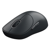 Xiaomi Wireless Mouse 3/Kancelárska/Optická/1 200 DPI/USB+BT/Čierna