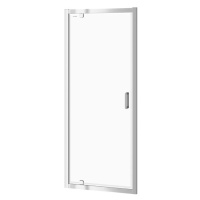 CERSANIT - Sprchové dvere ARTECO 80x190, kývne, číre sklo S157-007