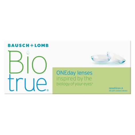BAUSCH & LOMB Biotrue oneday jednodňové kontaktné šošovky 30 kusov, Počet dioptrií: -7,5, Prieme