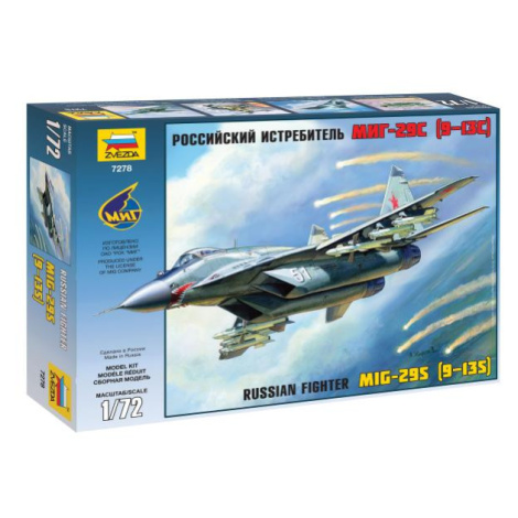 Model Kit letadlo 7278 - MiG-29 (9-13) (1:72) Zvezda