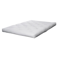 Biely stredne tvrdý futónový matrac 90x200 cm Comfort – Karup Design