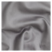 Tmavosivé obliečky na dvojlôžko z bavlneného saténu 200x200 cm – Mijolnir