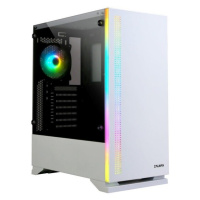 Zalman S5 White, priehľadná bočnica