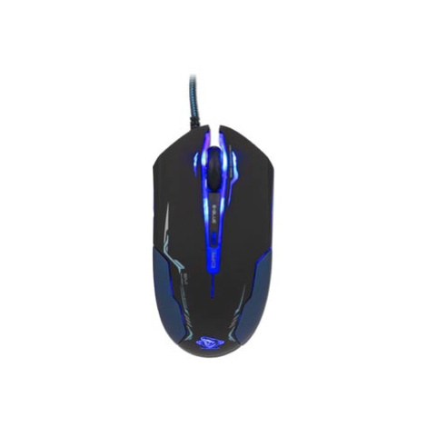 E-blue Myš Auroza, 3500DPI, optická, 6tl., drátová USB, černá
