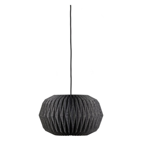 Čierne závesné svietidlo ø 44 cm Globe – BePureHome
