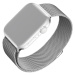 FIXED Mesh Strap sieťový nerezový remienok Apple Watch 38/40/41mm strieborný