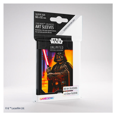 Gamegenic Obaly na karty Star Wars: Unlimited  - Darth Vader - 60 ks