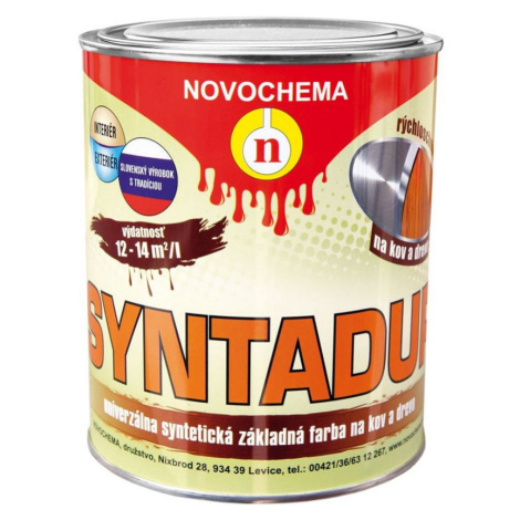 NOVOCHEMA S 2000 SYNTADUR - základná syntetická farba 5 kg 0100 - biela