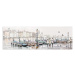 Obraz na stenu  Watercolor 45x140 ST403 Venezia Gondole