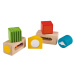 Playtive Drevená edukatívna Montessori hra (senzorické stavebné prvky)