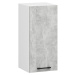 Kuchyňská závěsná skříňka Olivie W 30 cm bílá/beton