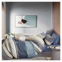 Bavlnená saténová posteľná bielizeň ALBS-M0026B 160x200