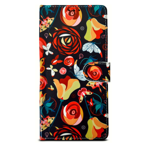 Diárové puzdro na  Motorola Moto G10/G20/G30 Licence ART Book kvety a motýle