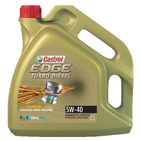 Castrol Olej Edge 5W-40 Turbo Diesel 4 l