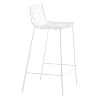 PEDRALI - Nízka barová stolička NOLITA 3657 DS - biela
