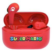 OTL detské bezdrôtové slúchadlá s motívom Super Mario červená