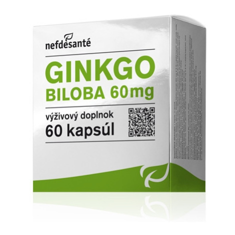 nefdesanté GINKGO BILOBA 60 mg 60 cps