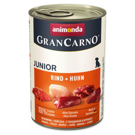 Konzerva Animonda Gran Carno Junior hovädzie a kura 400g