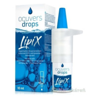 Ocuvers drops LipiX očné kvapky s HA 0,15% a lipozómami 10 ml