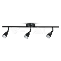 13,5W nástenná LED lampa 3000K čierna 1080lm VT-813 (V-TAC)