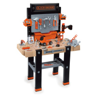 Pracovná dielňa elektronická Bricolo Ultimate Workbench Black&Decker Smoby s mechanickou vŕtačko