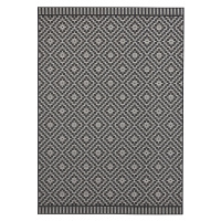 Kusový koberec Mujkoberec Original Mia 103520 Black Creme – na ven i na doma - 120x170 cm Mujkob
