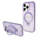 Kryt Guess GUHMP15XHRSGSU iPhone 15 Pro Max 6.7" purple hardcase Ring Stand Script Glitter MagSa