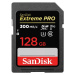 SanDisk SDHC karta 128GB Extreme PRO (300 MB/s, Class 10, UHS-II U3 V90)