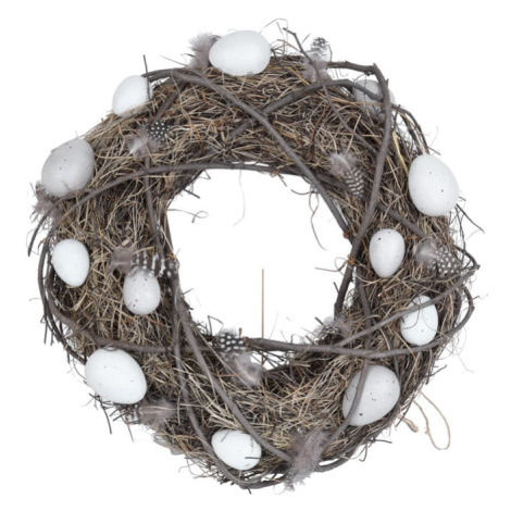 Veľkonočný dekoratívny veniec Ego Dekor Feathers ⌀ 37 cm