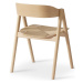 Jedálenská stolička z dubového dreva v prírodnej farbe Mette – Hammel Furniture