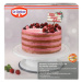 Biely otočný podnos Dr. Oetker Sweet, ø 27,5 cm