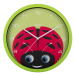 Detské hodiny ø 31 cm Peekaboo Ladybug – Karlsson