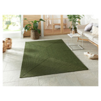Kusový koberec Braided 105554 Green – na ven i na doma - 160x230 cm NORTHRUGS - Hanse Home kober