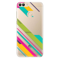 Odolné silikónové puzdro iSaprio - Color Stripes 03 - Huawei P Smart