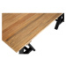 Konferenčný stolík s doskou z borovicového dreva v prírodnej farbe 80x140 cm Hampstead – Premier