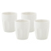 Biele porcelánové hrnčeky v súprave 4 ks 200 ml Basic – Maxwell & Williams