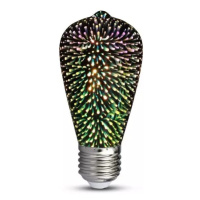 Žiarovka LED Filament E27 3W, 3000K, 25lm, ST64 VT-2223 (V-TAC)