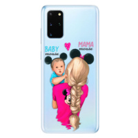 Odolné silikónové puzdro iSaprio - Mama Mouse Blonde and Boy - Samsung Galaxy S20+