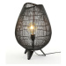Čierna stolová lampa (výška 47 cm) Yumi - Light & Living