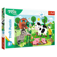 Trefl Puzzle 24 Maxi - Rodina Treflíkov / Studio Trefl Rodzina Treflików