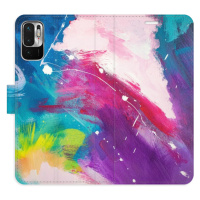 Flipové puzdro iSaprio - Abstract Paint 05 - Xiaomi Redmi Note 10 5G